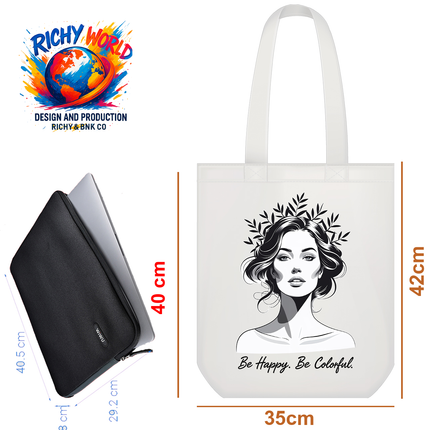 Forest Queen - Lifestyle Bag Tote – Eco Canvas