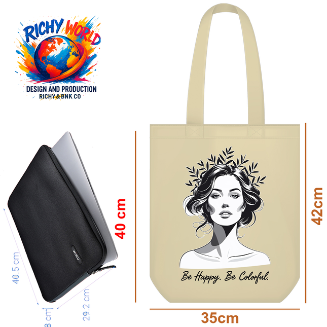 Forest Queen - Lifestyle Bag Tote – Eco Canvas