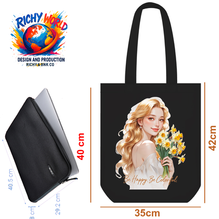 Sunbeam Muse - Lifestyle Bag Tote – Eco Canvas