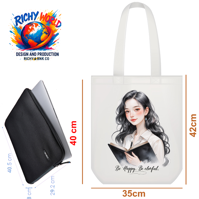 Mystic Muse - Lifestyle Bag Tote – Eco Canvas