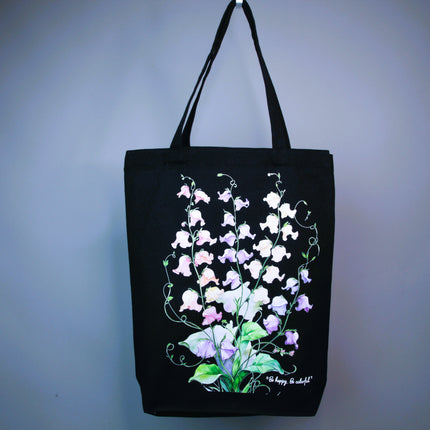 Sweet Pea - Flower Tote Bag – Eco Canvas
