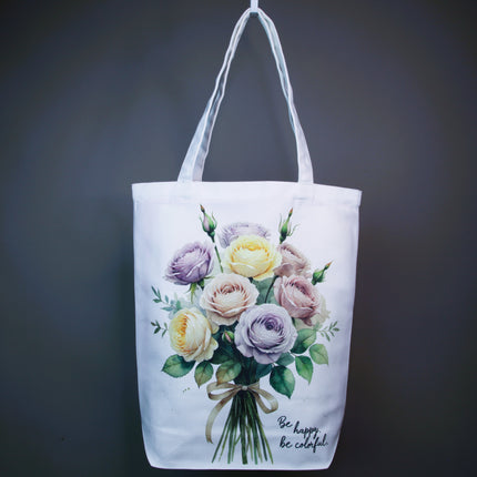 Twilight Roses - Flower Tote Bag – Eco Canvas