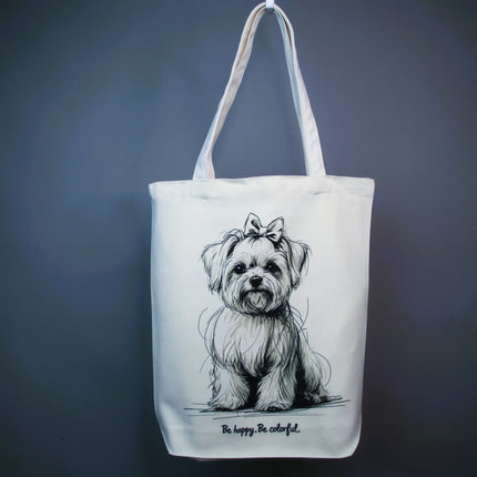 Adorable Puppy - Dog Tote Bag – Eco Canvas