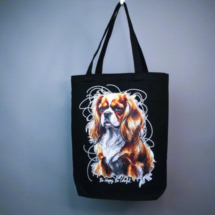Cavalier Charmer - Dog Tote Bag – Eco Canvas
