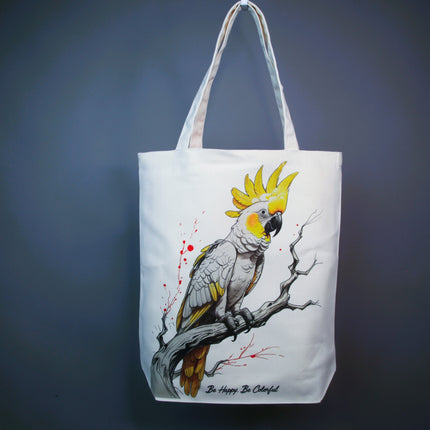 Cockatoo Bird Tote Bag – Eco Canvas