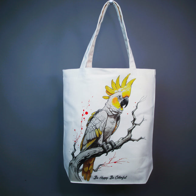 Cockatoo Bird Tote Bag – Eco Canvas