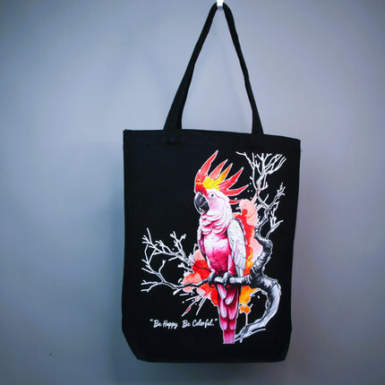 The Pink Baroness - Bird Tote Bag – Eco Canvas