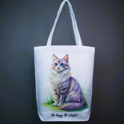 Dreamy Paws - Cat Tote Bag – Eco Canvas