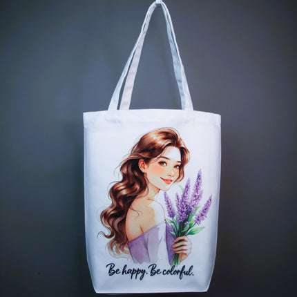 The Little Lavender Girl - Lifestyle Bag Tote – Eco Canvas