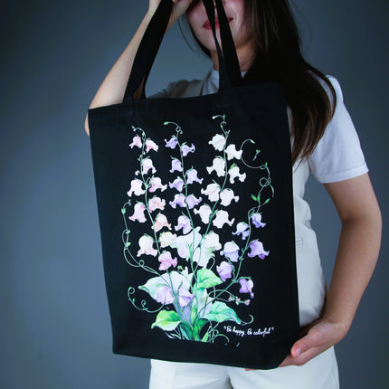Sweet Pea - Flower Tote Bag – Eco Canvas