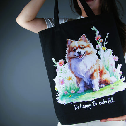 Garden Pom - Dog Tote Bag – Eco Canvas