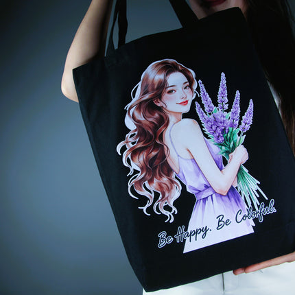 The Lavender Girl - Lifestyle Bag Tote – Eco Canvas