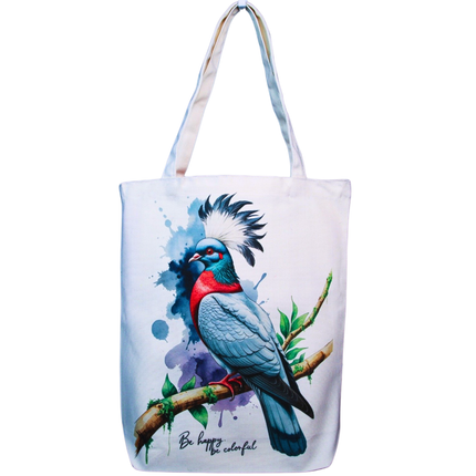 The Royal Pigeon - Bird Tote Bag – Eco Canvas