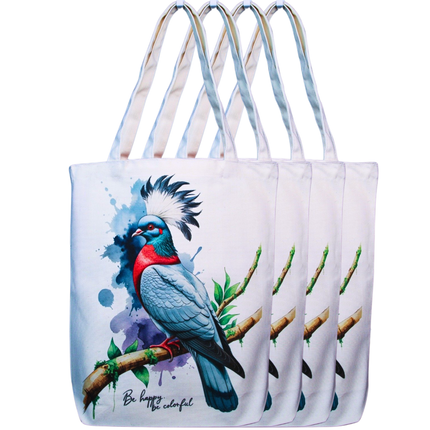 The Royal Pigeon - Bird Tote Bag – Eco Canvas