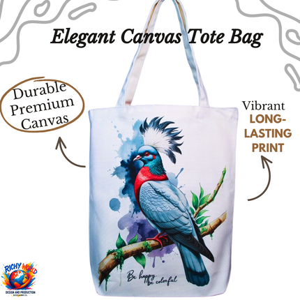The Royal Pigeon - Bird Tote Bag – Eco Canvas